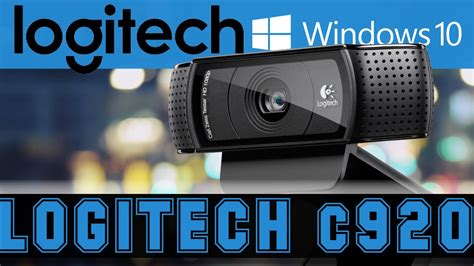 logitech webcam app windows 10.